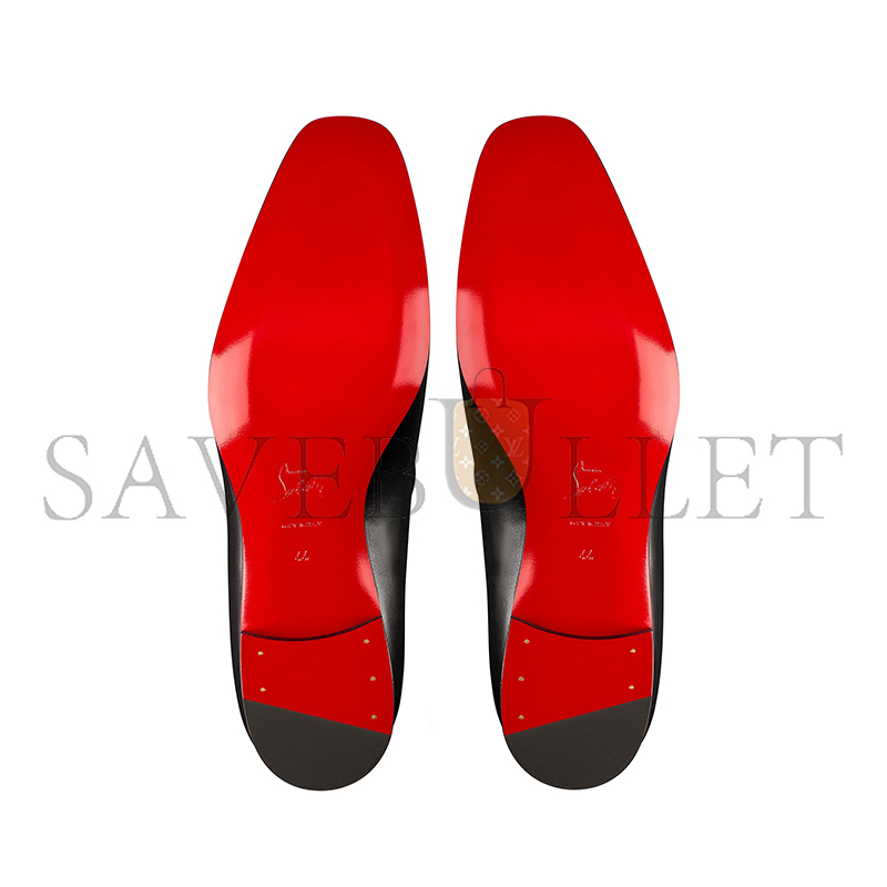 Ch**an louboutin dandelionloafers calf leather black men 1151071bk01